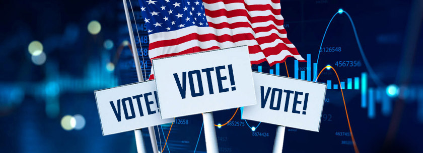 Президентські вибори 2020 року в США серйозно стимулюють ринки криптографічного прогнозування